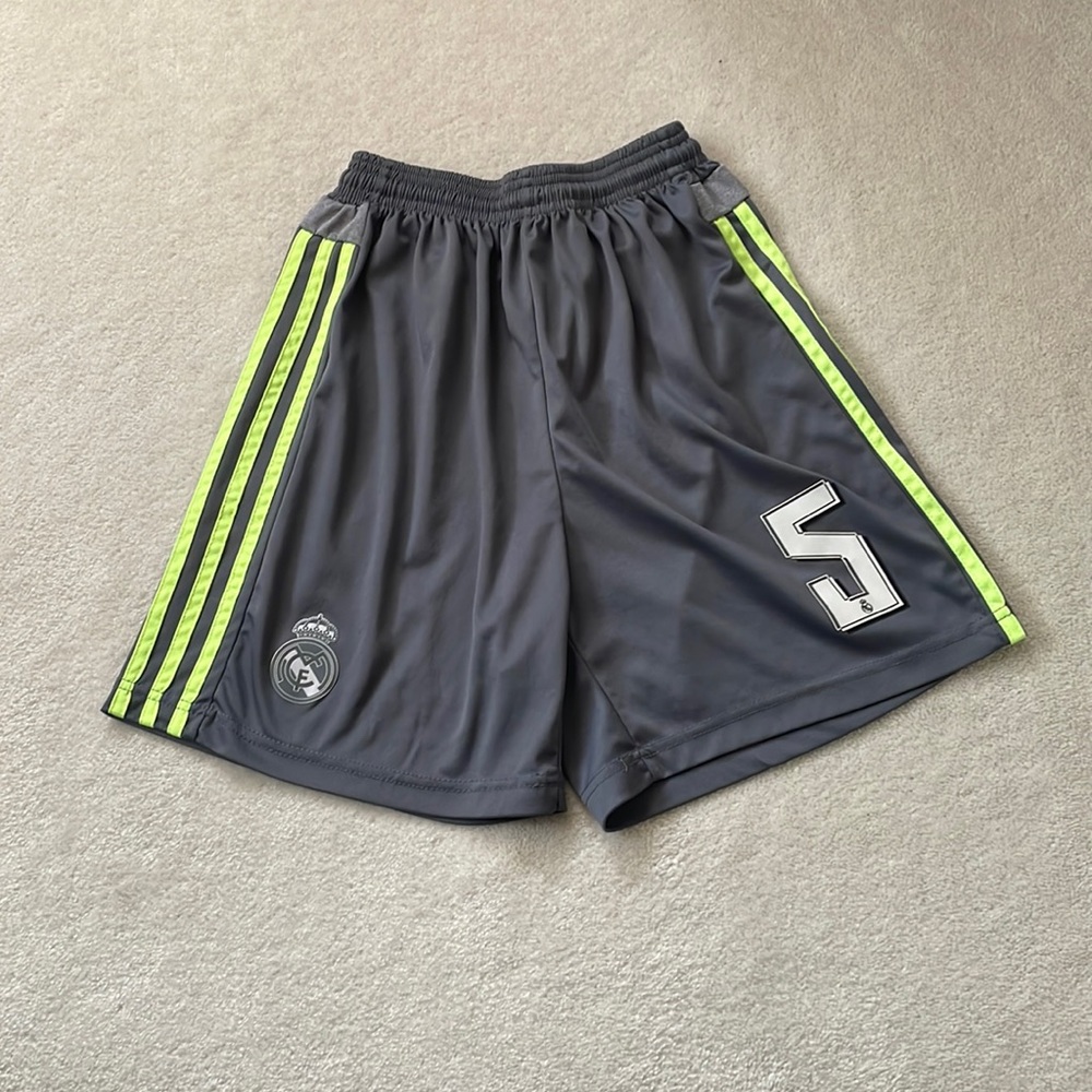 Boys Bootleg Adidas Soccer Shorts
